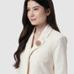 Noura Brooch - Rose Gold