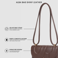 Alba Bag - Shiny Leather - Sequoia
