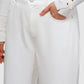 Olivia Denim Pants - White
