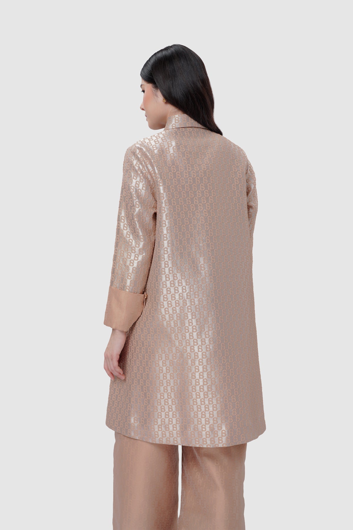 Signature Jacquard Tunic - Dusty