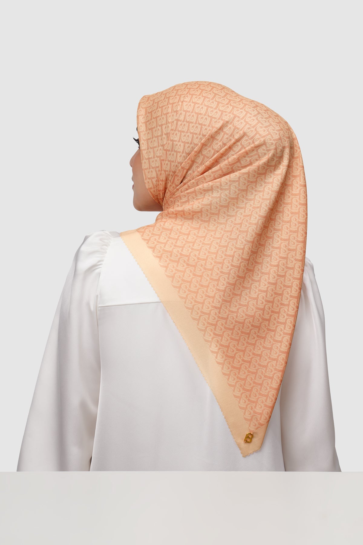 Bimu Twill Square - Apricot