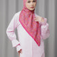 Nagita Tie Back Square - Fuchsia Rose