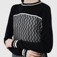 Leena Knit Tunic - Black