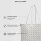 Anya Tote Bag - White