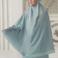 Linka Two Tone Capsule Prayer Robe - Mist