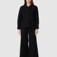 Beverly Beaded Shacket - Black