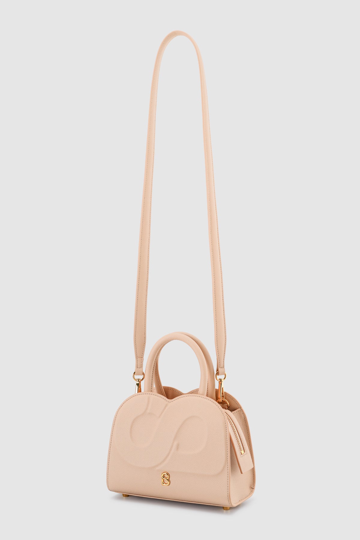 Joy Bag Small - Saffiano Leather - Seaside