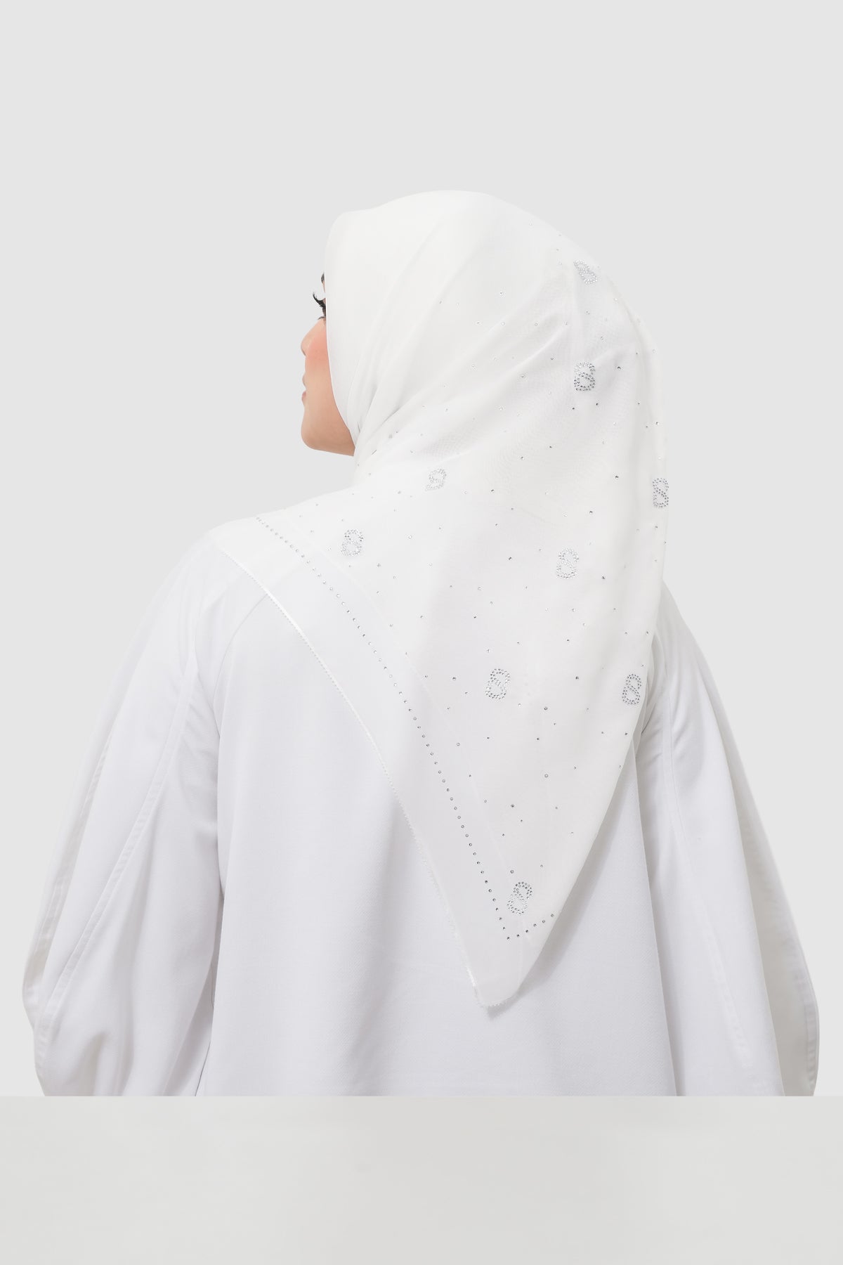 Everyday Glam Scarf - White