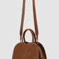 Joy Bag Medium - Suede Leather - Caramel