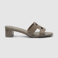 Kefi Block Heels - Taupe