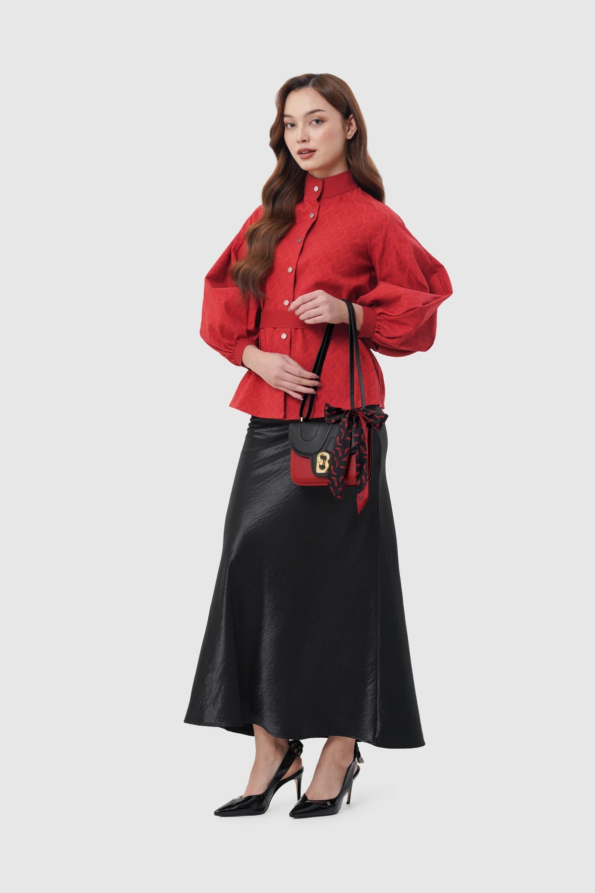 Alba Bag - Red/Black