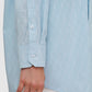 Leena Cotton Unisex Shirt - Blue