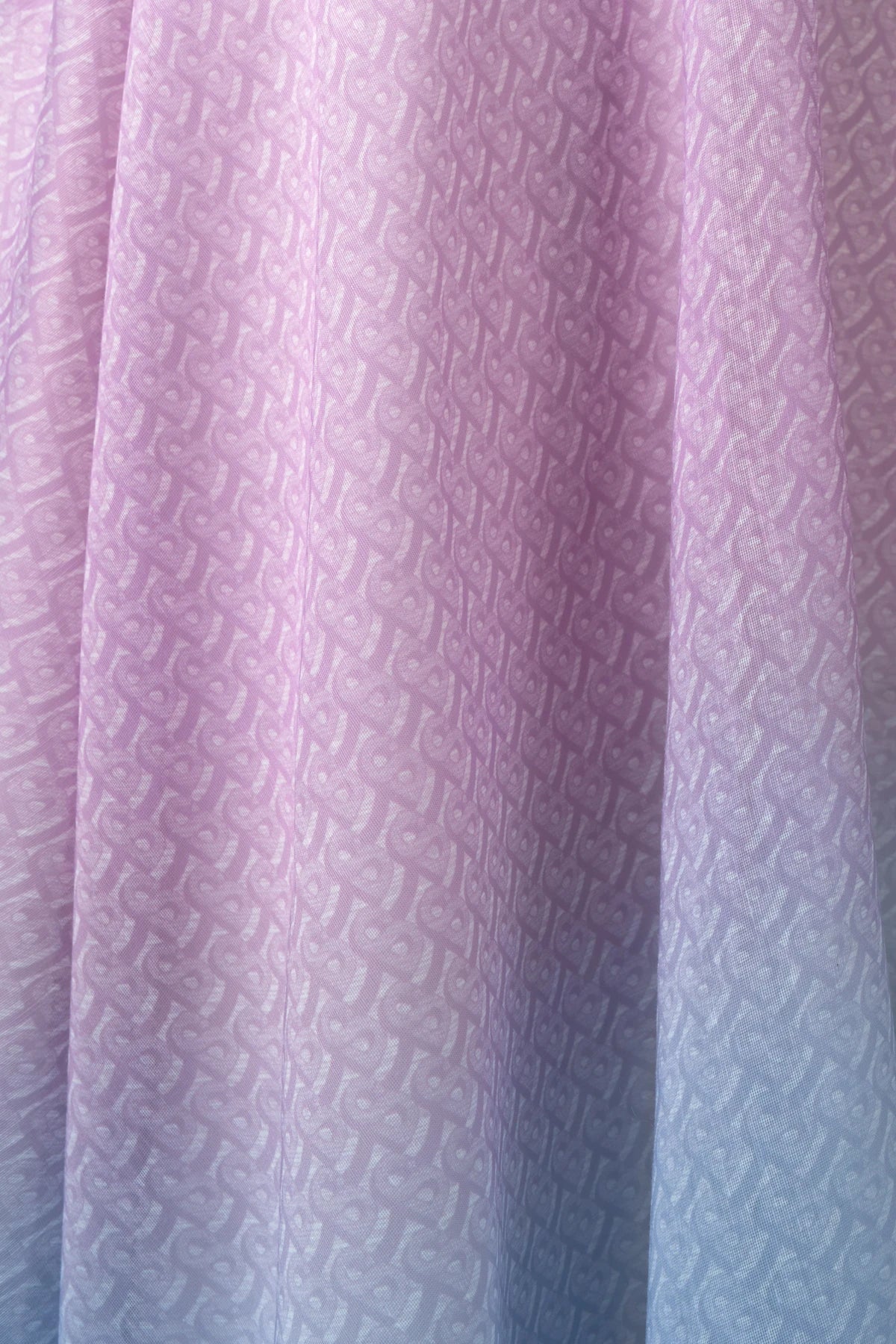 Tropical26 Maxi Skirt - Pink/Blue