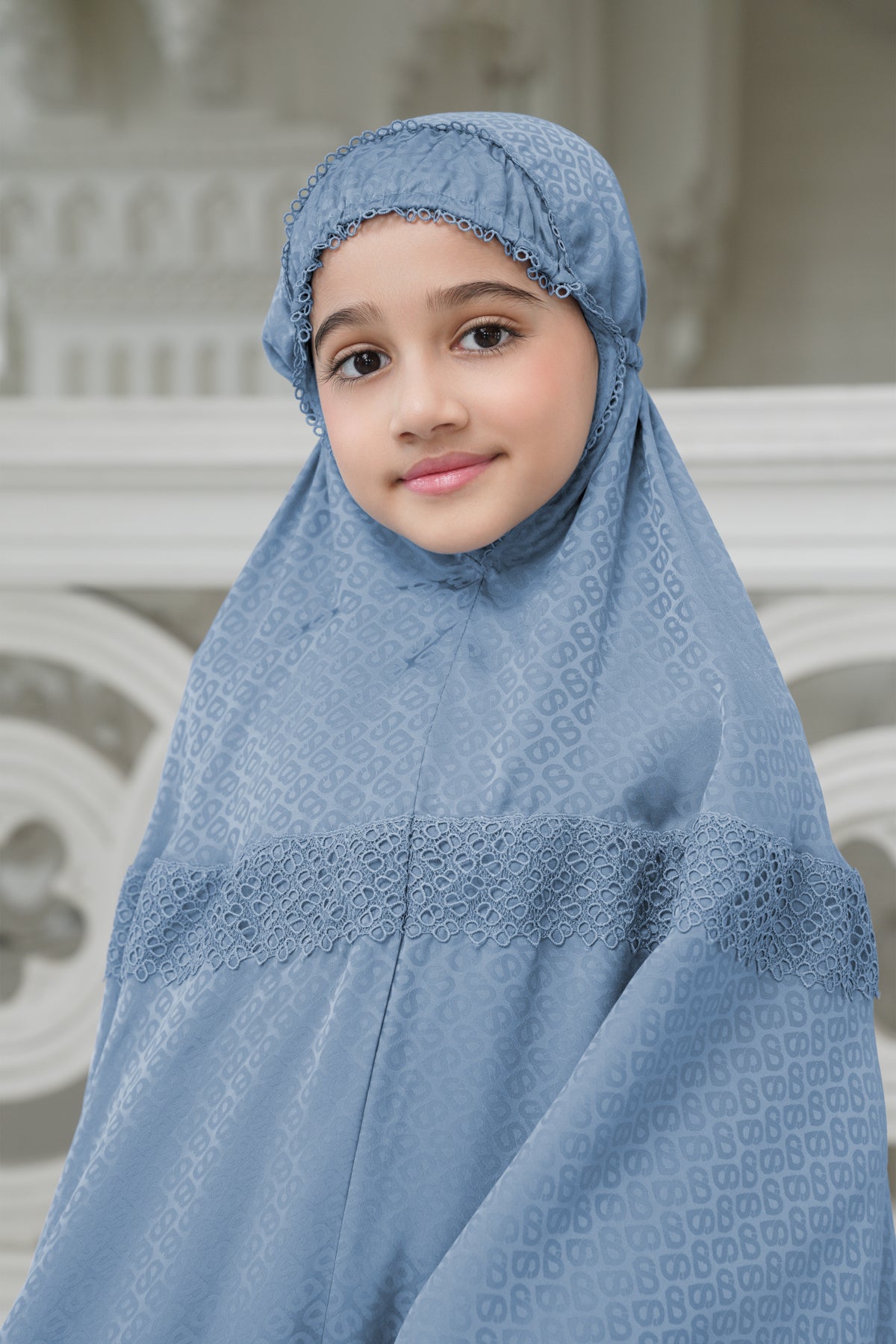 Safa Kids Prayer Robe - Blue