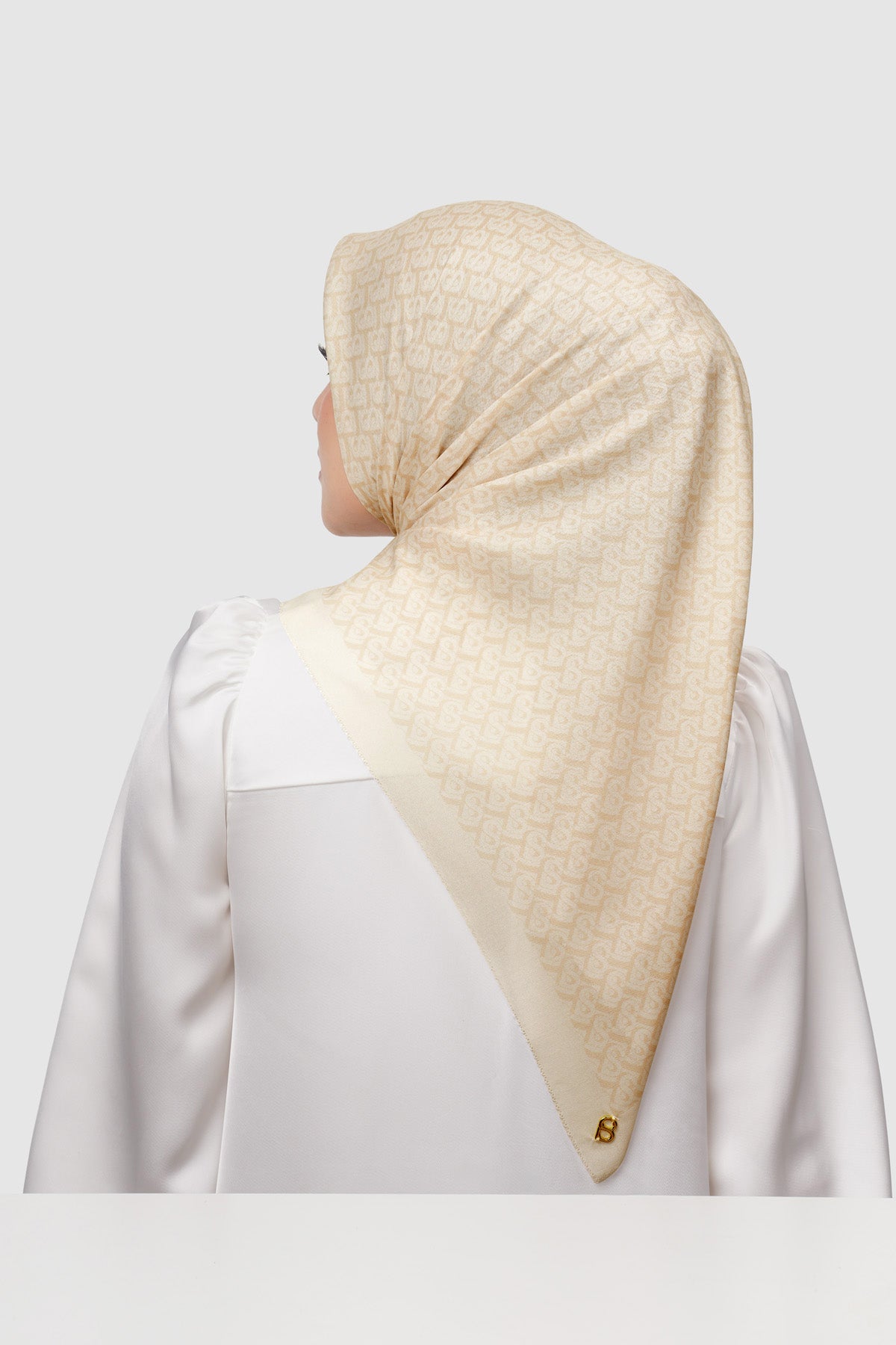 Bimu Twill Square - Vanilla Custard