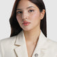 Maris Pin Brooch - Silver Black