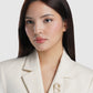 Signature Maris Brooch - White