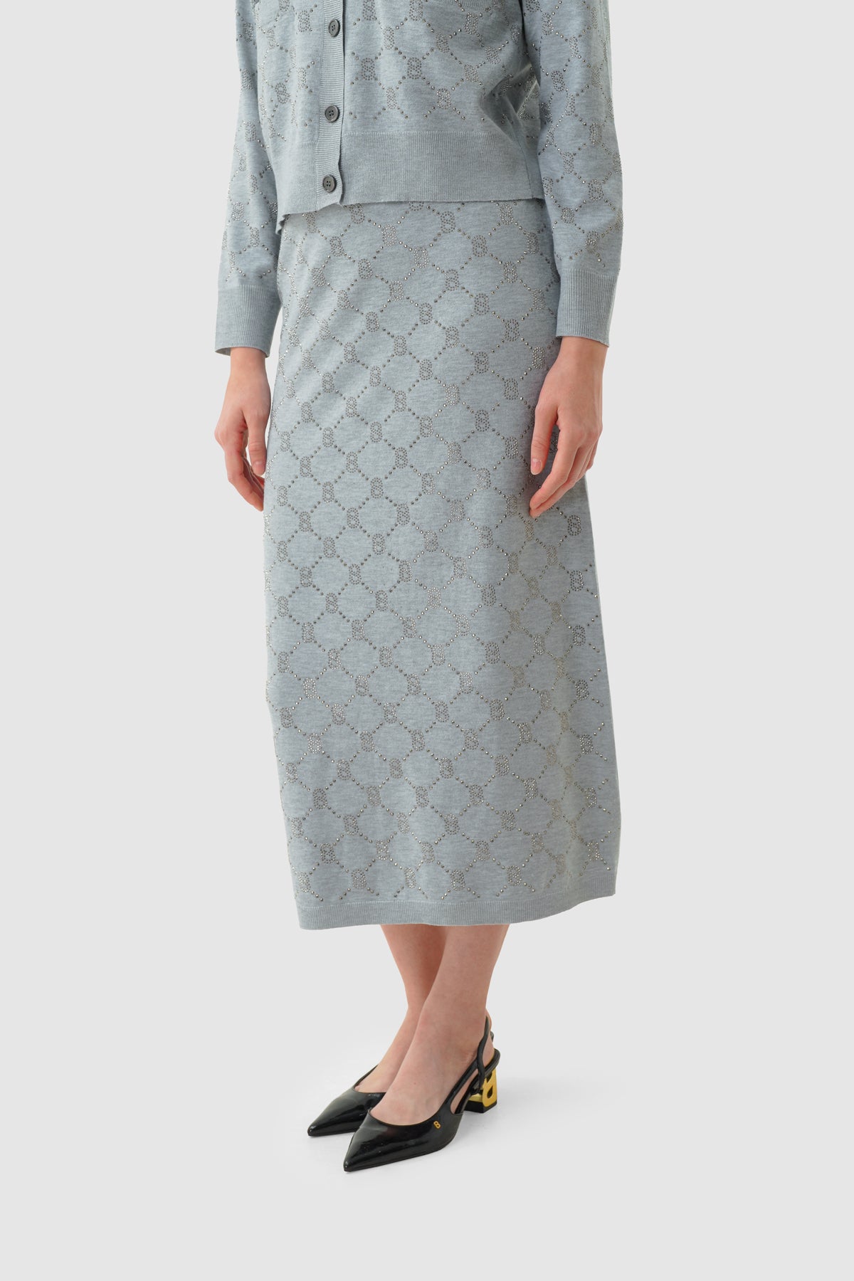 Beverly Knit Set - Grey
