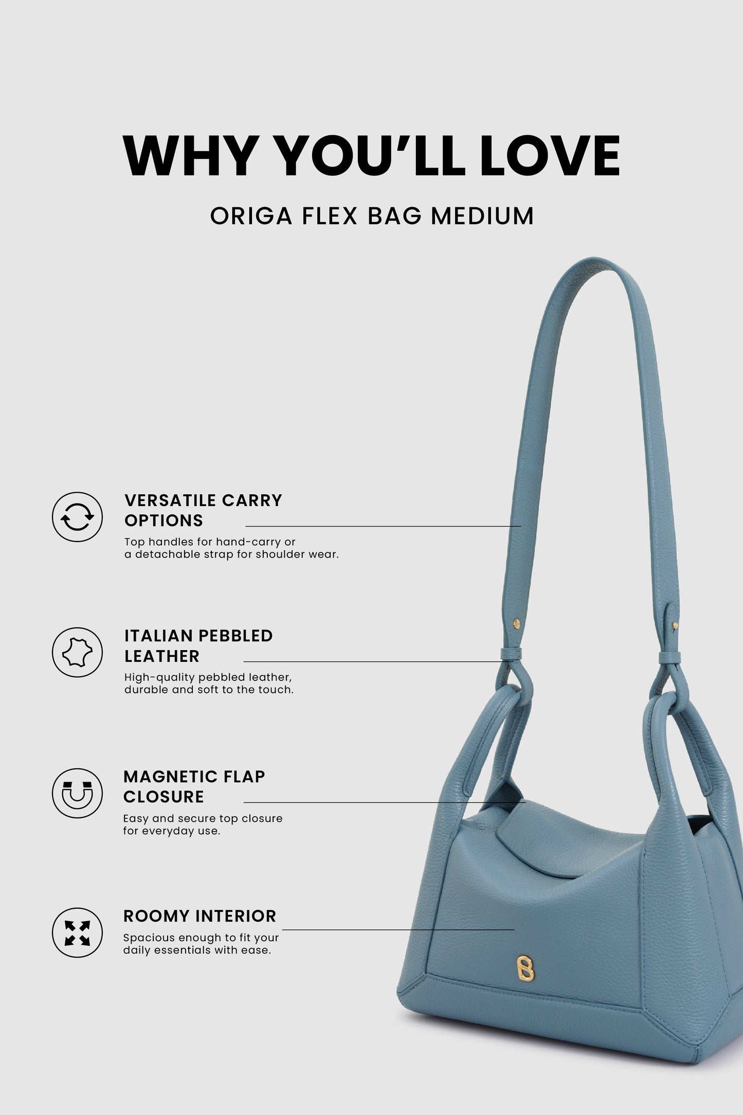 Origa Flex Bag Medium - Blue Fairy