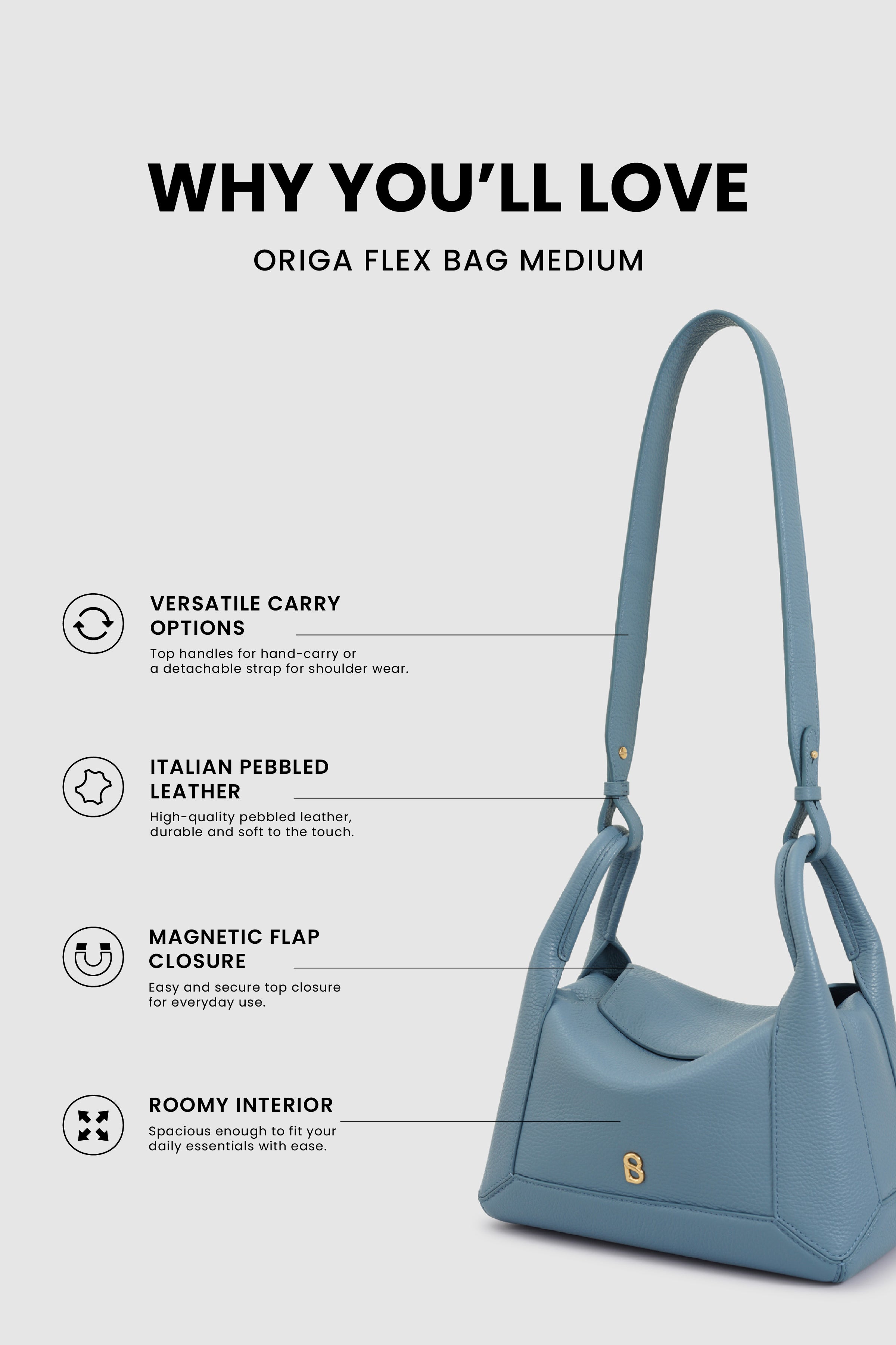 Origa Flex Bag Medium - Blue Fairy