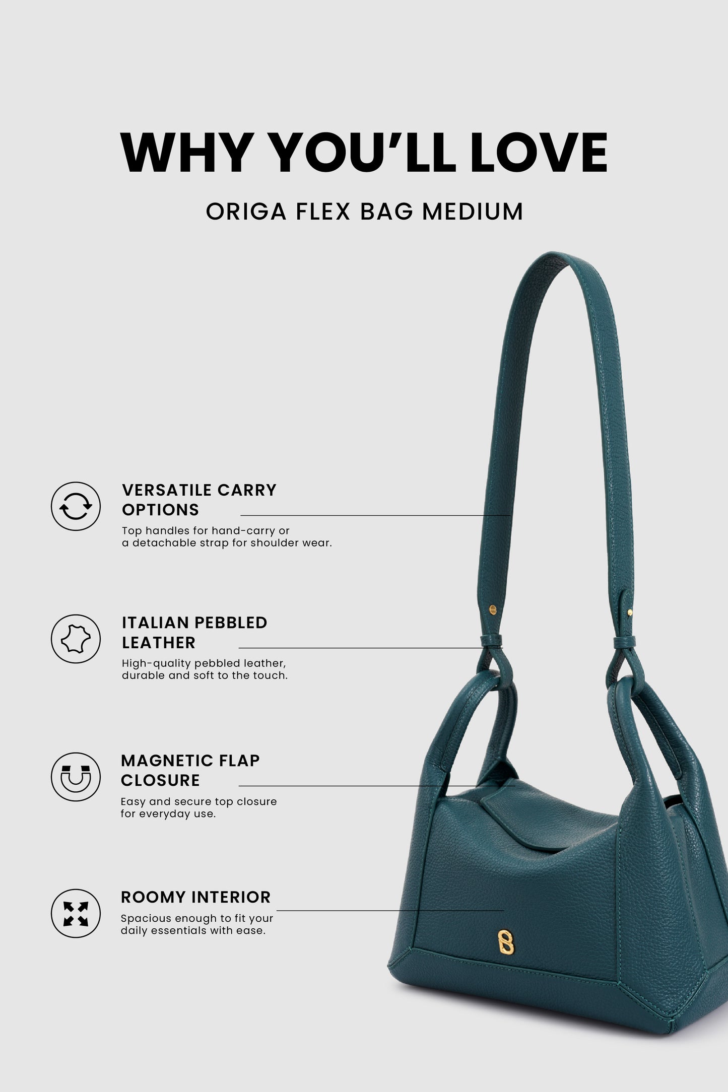 Origa Flex Bag Medium - Jeans