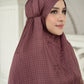 Haramain 2 Prayer Robe - Oud Red
