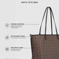 Anya Tote Bag - Brown