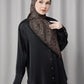 Nagita Tie Back Square - Noir