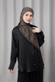 Nagita Tie Back Square - Noir