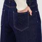 Olivia Denim Pants - Navy