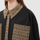 Plaid Monogram Shirt - Black