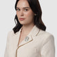 Leona Brooch - Silver