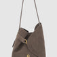 Britney Bag Small - Suede Leather - Taupe