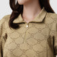 Beverly Monogram Sweatshirt - Brown