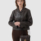 Alba Bag - Dark Chocolate in Croco