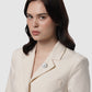 Liora Pin Brooch - White Marble