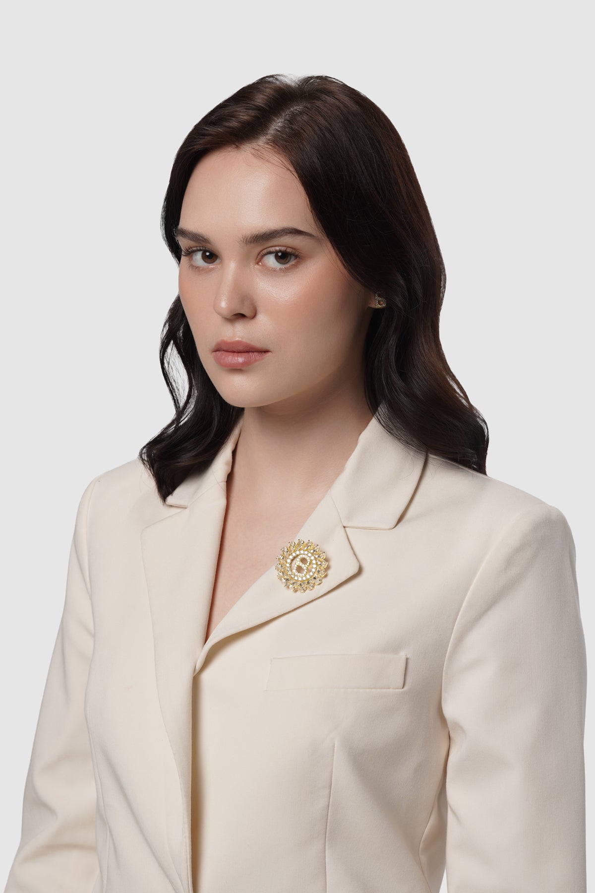 Orien Brooch - Gold