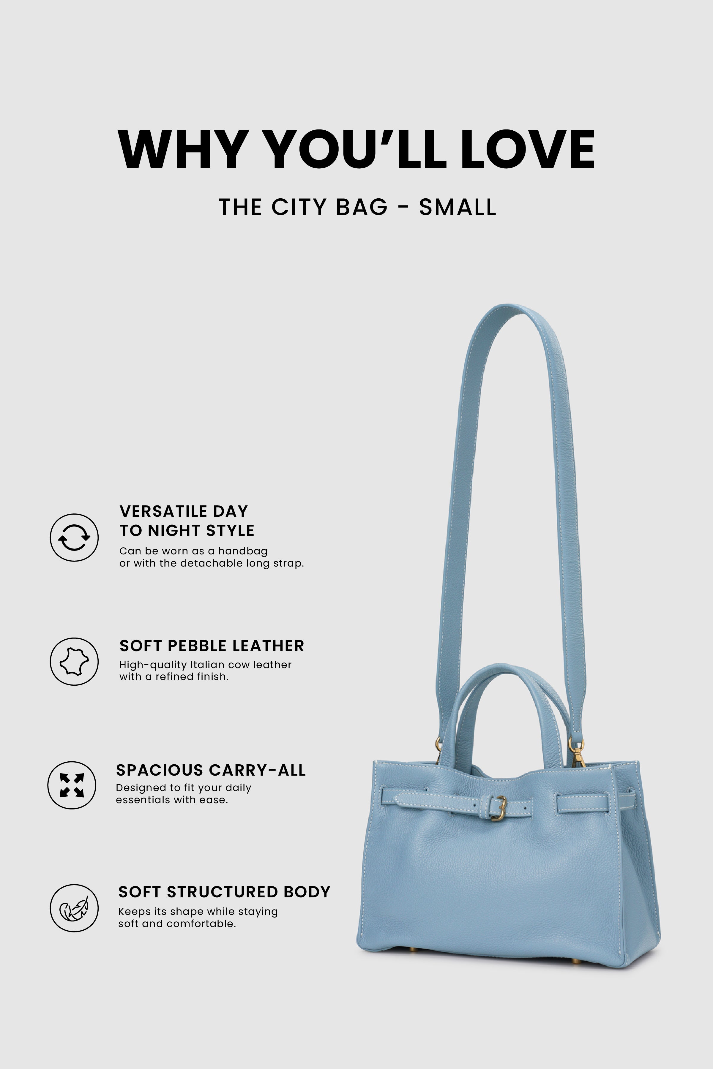 The City Bag Small - Calm