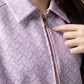 Tropical26 Cinched Jacket - Pink/Blue