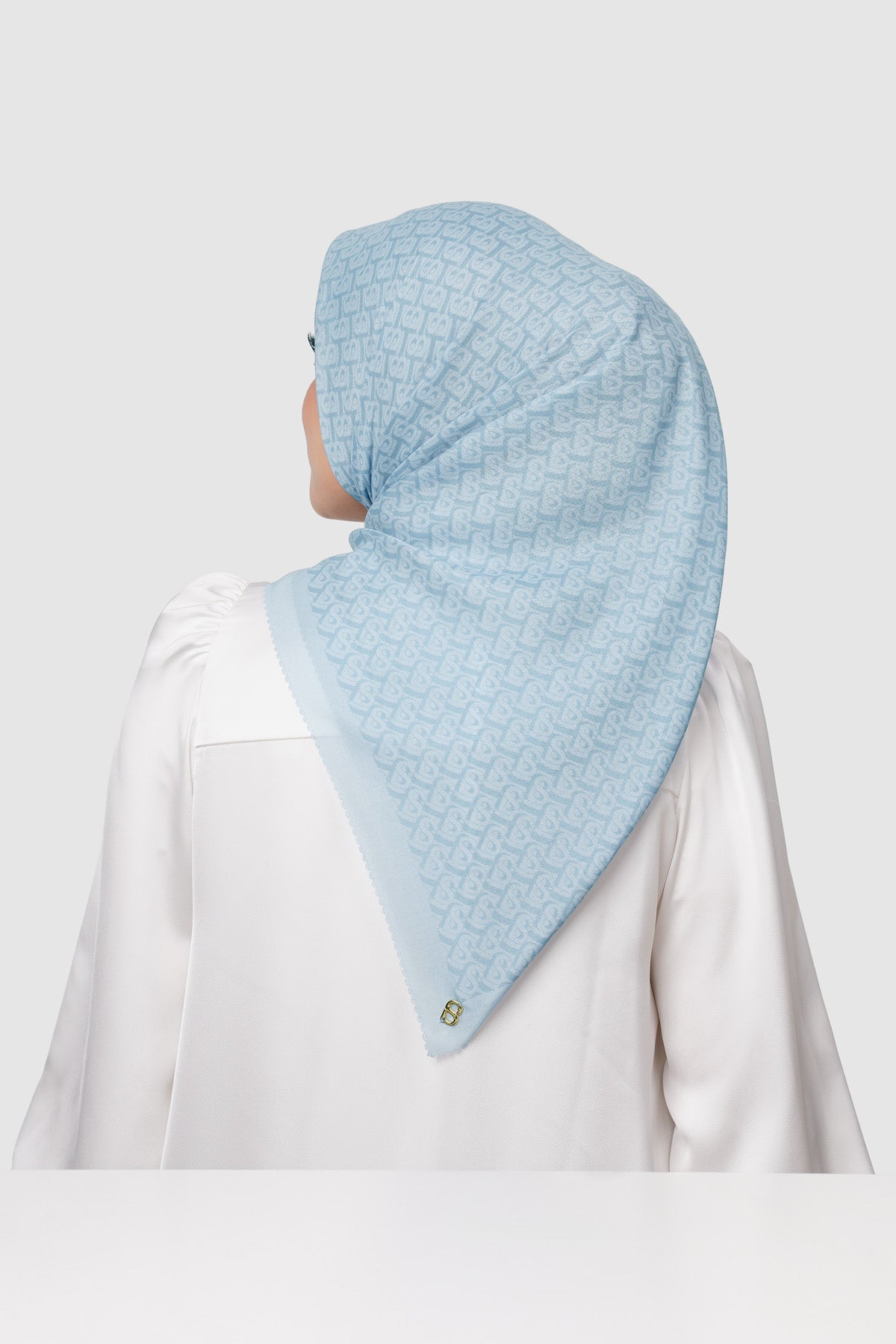 Bimu Twill Square - Powder Blue