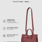 The City Bag Small - Cremisi