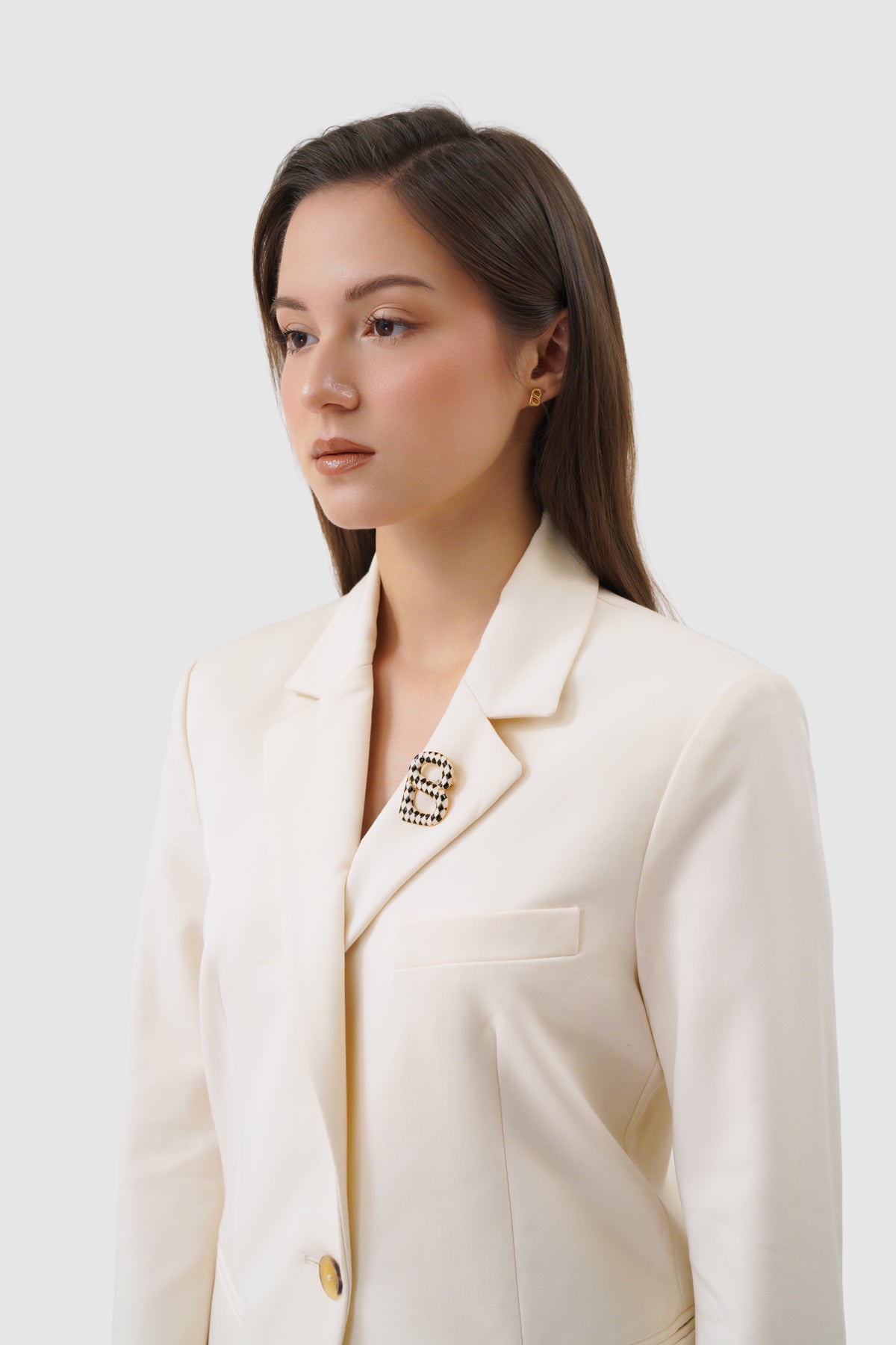 Alice Brooch - Chess