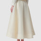 Signature Jacquard Skirt - Ecru