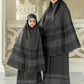 Tapis Abstre Capsule Prayer Robe - Charcoal