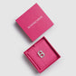 Petite Signature Everyday Brooch - Silver