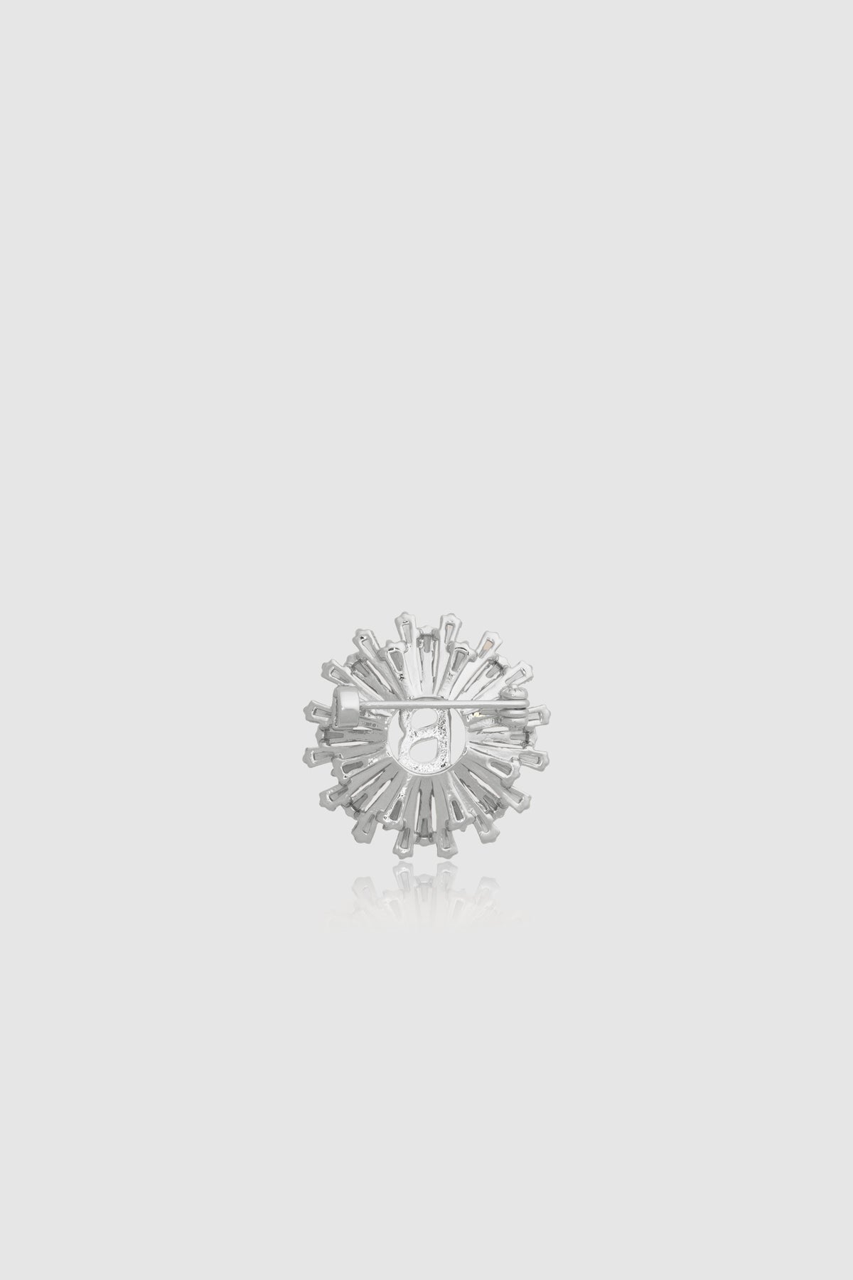 Round Pin Brooch Package 05 - Silver