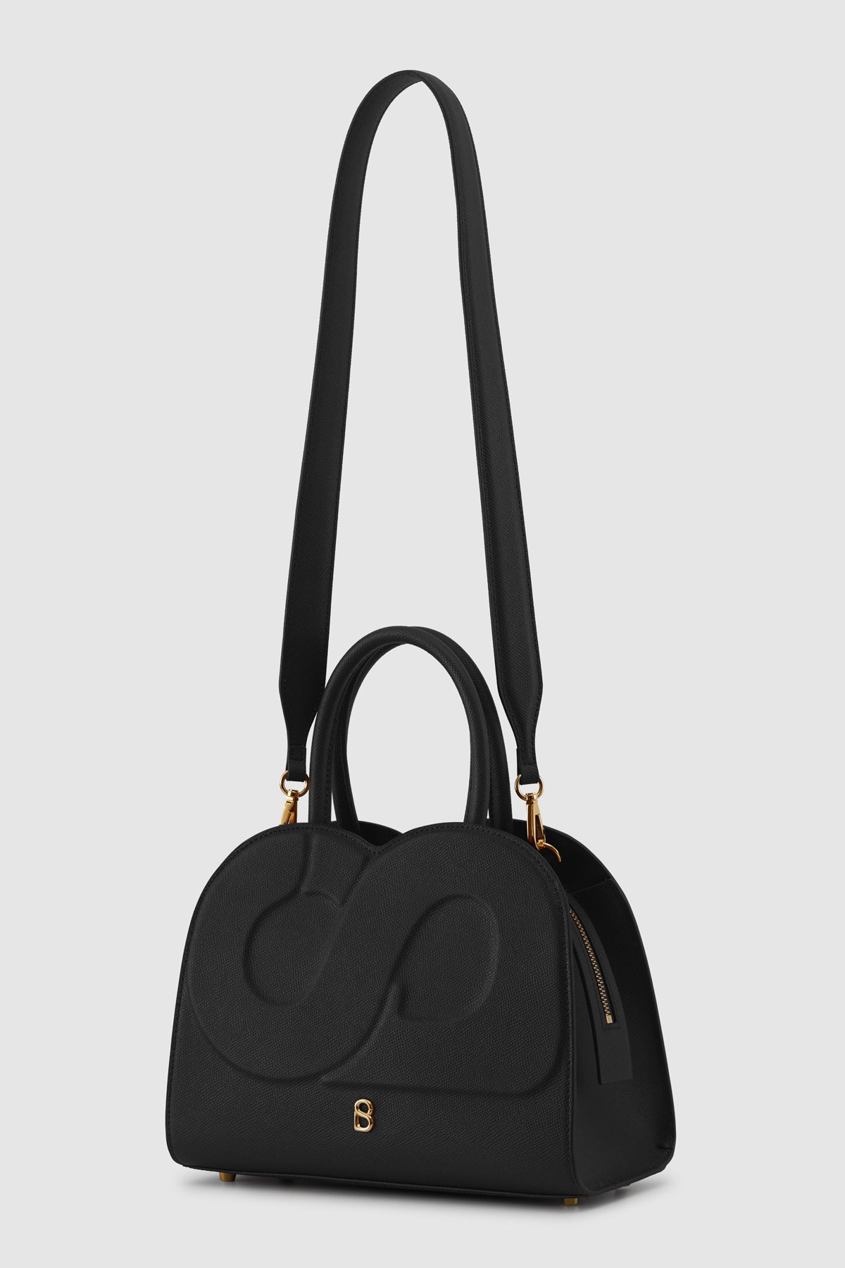 Joy Bag Medium - Saffiano Leather - Black