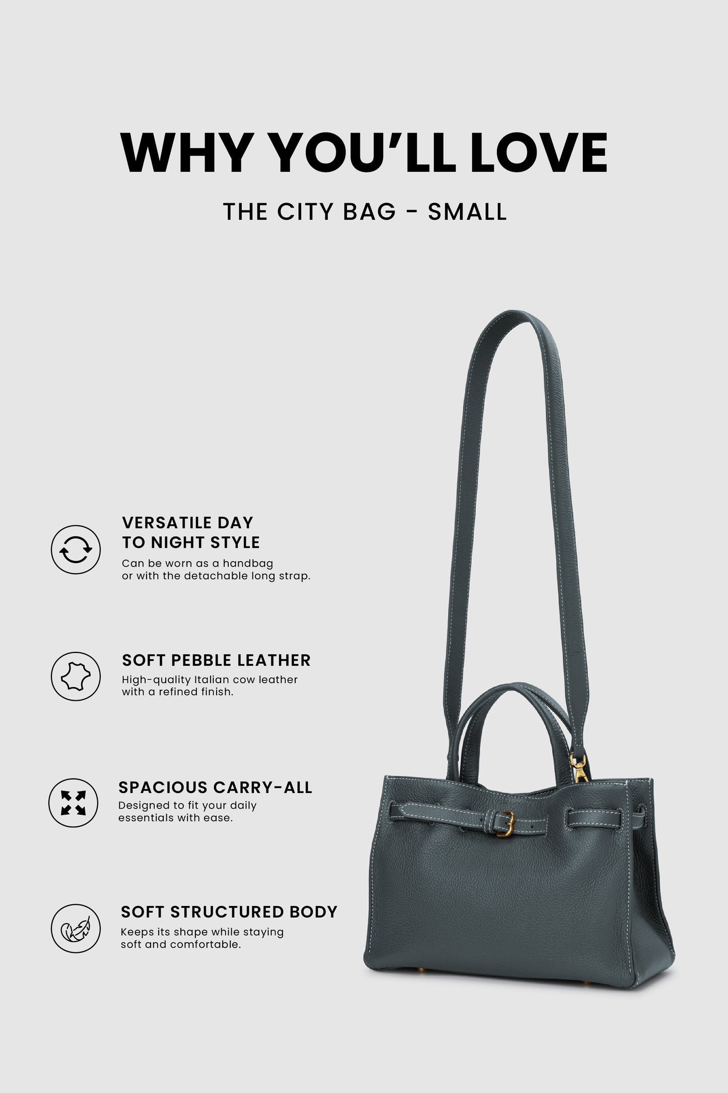 The City Bag Small - Flag