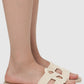 Kefi Slide Sandal - Grey Cream
