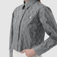 Leena Crop Shirt - Grey